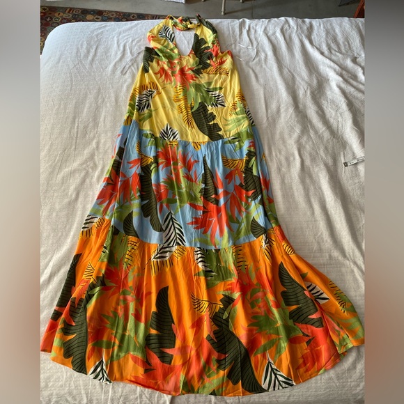 Desigual Swim Tropical Maxi Dress - Picture 9 of 16